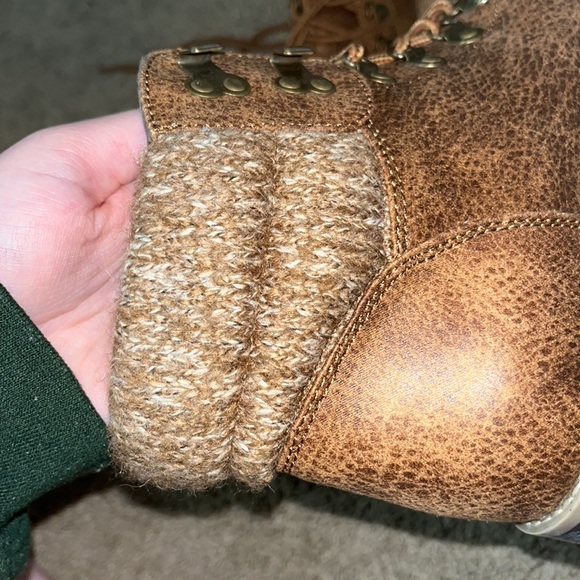 Cliffs brown ankle hiking boots - size 8 womens - Picture 7 of 8